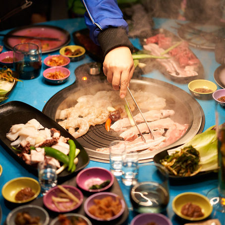 Dining on Virgin Voyages