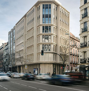 Fachada exterior de un edificio