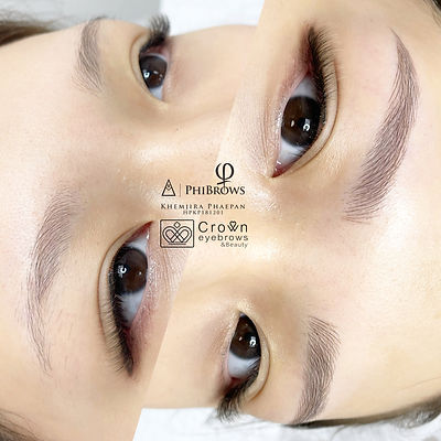 สักคิ้ว 6มิติ ลายเส้น ธรรมชาติ 6DMicroblading