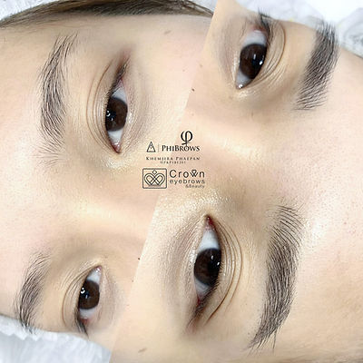 สักคิ้ว 6มิติ ลายเส้น ธรรมชาติ 6DMicroblading