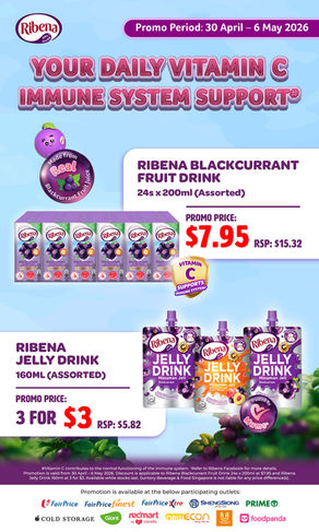 💜🍇 Ribena Vitamin C Boost Promo! 🍇💜