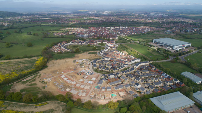 Aerial stills wit the drone in Gloucester