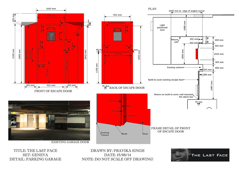 Fire Escape door
