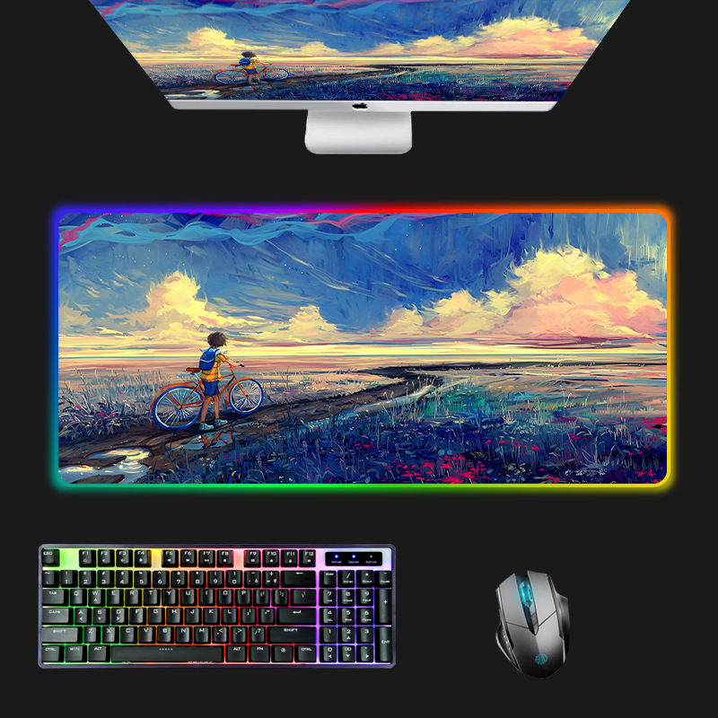 Thumbnail: RGB Gaming Mouse Pad with LED Lighting