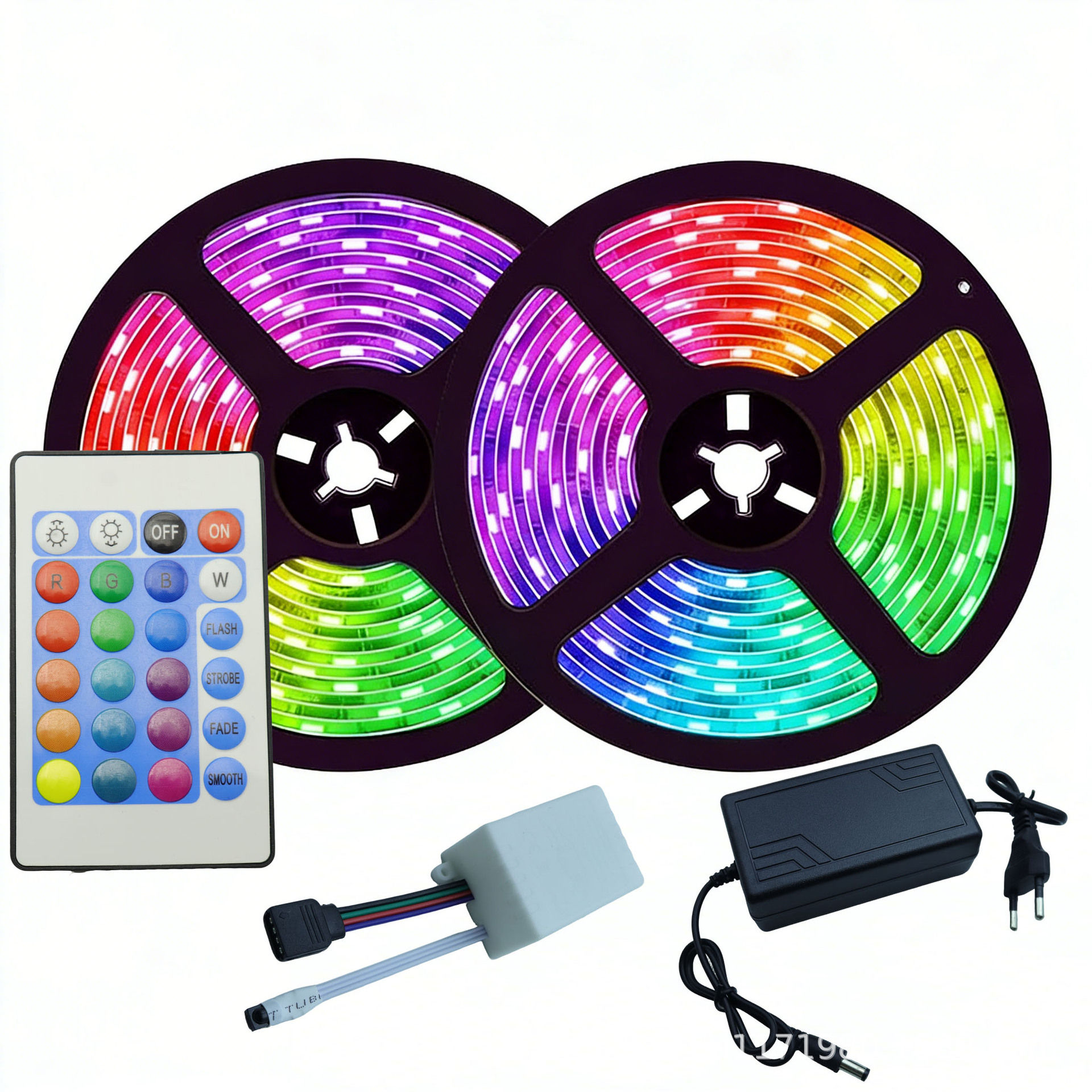 RGB LED Light Strip with Remote Control