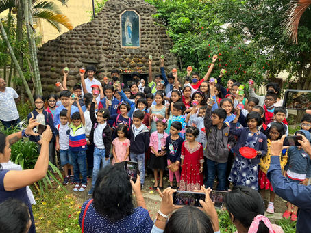 Feast of the Nativity of Mother Mary with the Parish Children
