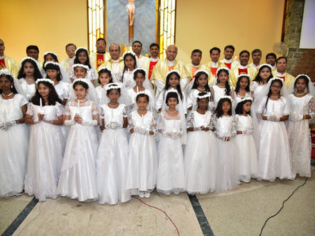 First Communion in the Parish