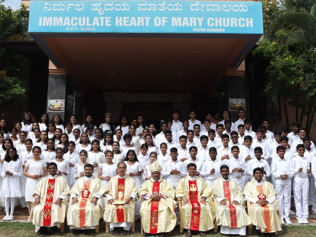Confirmation Mass in the Parish
