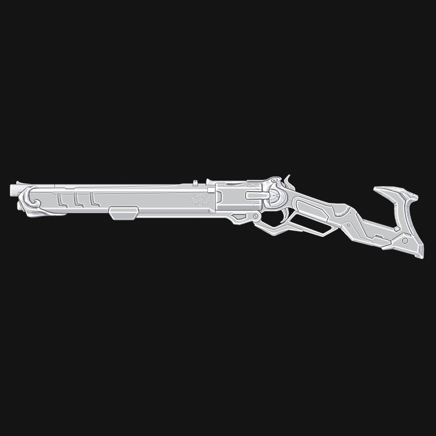 Thumbnail: Ashe's Rifle STL file