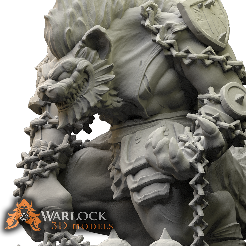 Thumbnail: Yeenogu: Beast of butchery STL file