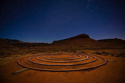 Starlight Labyrinth. Real Housewives of Salt Lake City Utah TV show filmed at Zion Red Rock