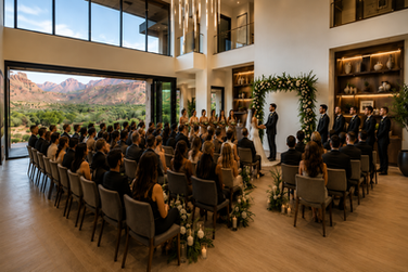 Indoor wedding venue