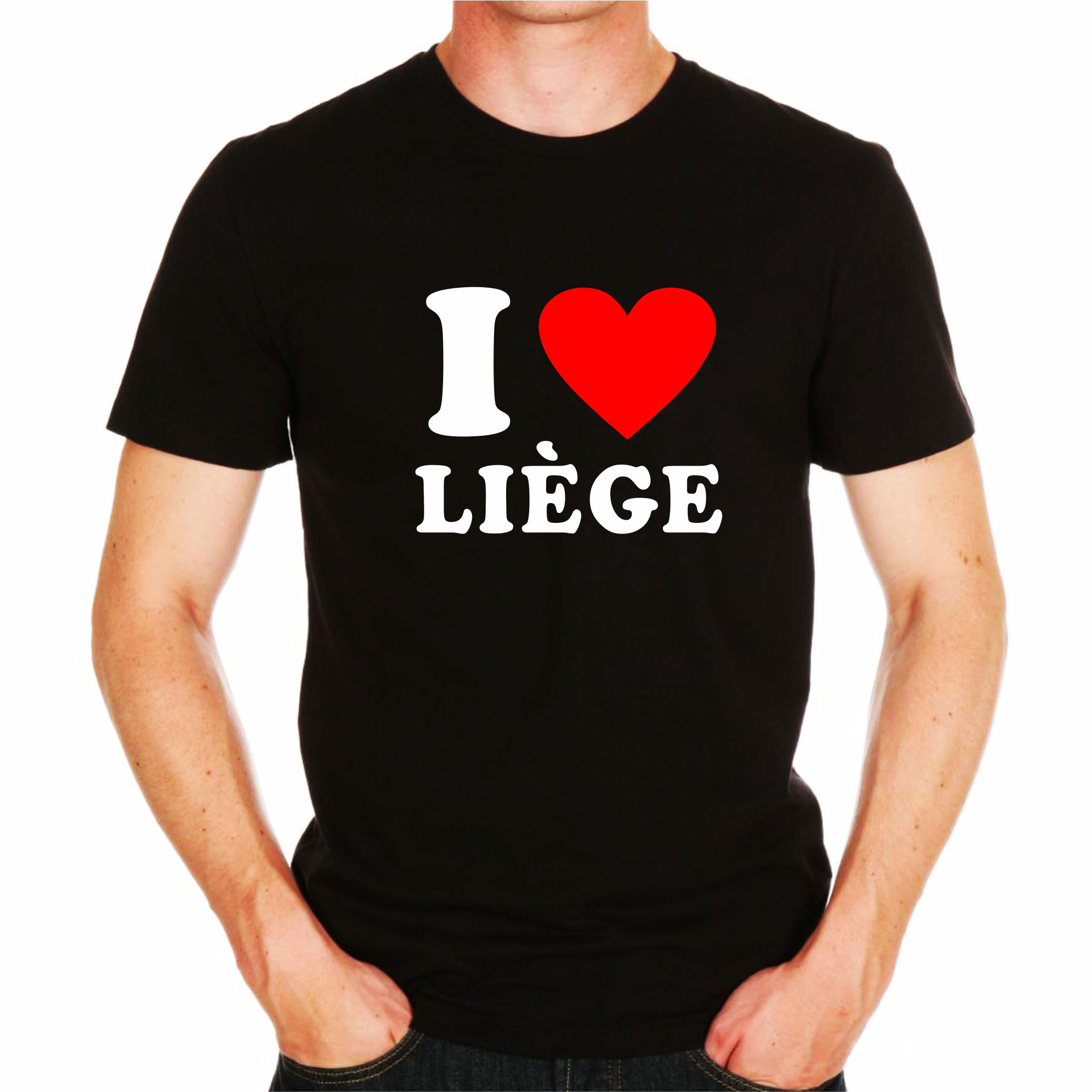 T-shirt - I Love Liège