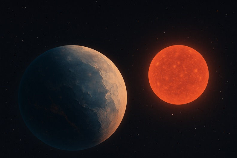 Художнє уявлення планети TRAPPIST-1