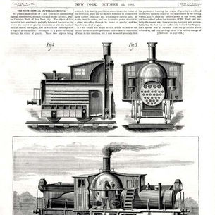 Інноваційність паровозів 19 століття: "The Raud Central Power Locomotive"