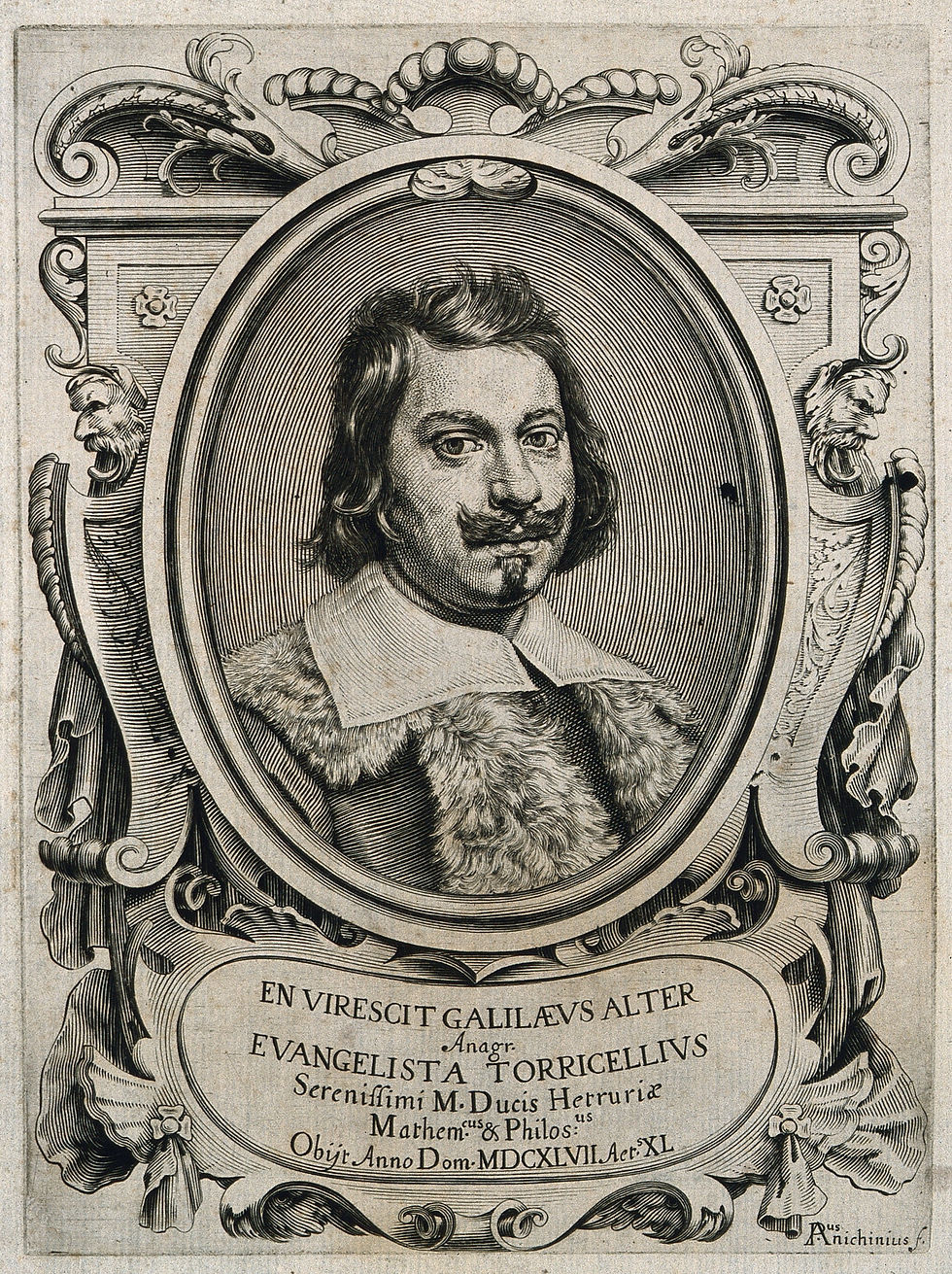 Портрет Еванджелісти Торрічеллі (1608–1647)