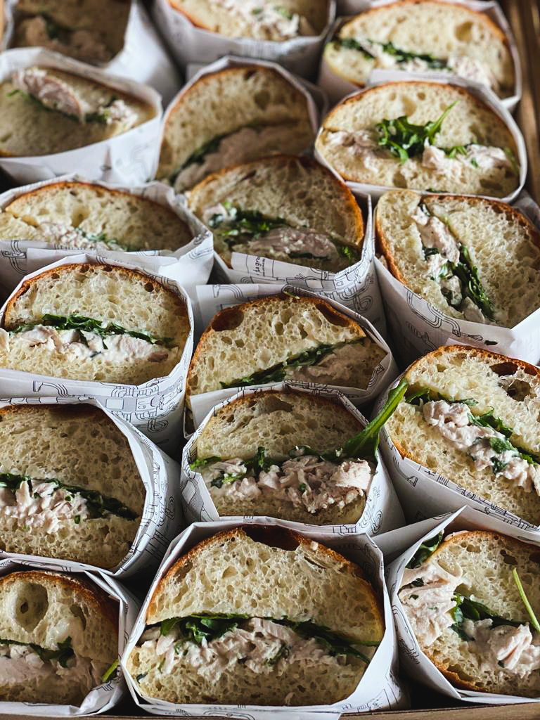 Arranged Food and Objects