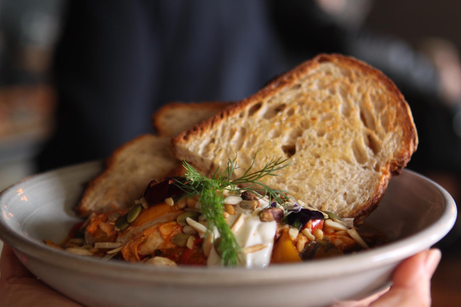 Arranged Food and Objects