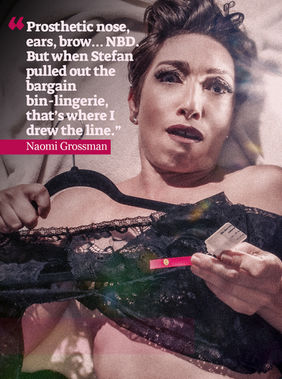 Stefan Pinto photographs Naomi Grossman