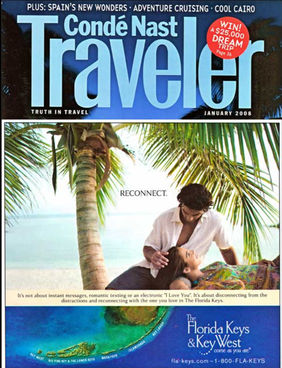 Stefan Pinto in “Condé Nast Traveler” - Print Advertisement for Florida Keys and Key West
