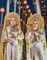 Boulet Brothers at LACMA as photographed by Stefan Pinto for Alright Darling magazine