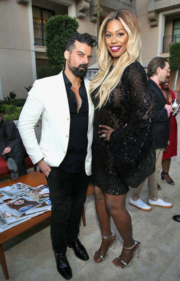 Stefan Pinto and Laverne Cox - Angeleno Magazine - Beverly Hills, CA