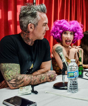 Brandon Liberati and Naomi Grossman at DragCon