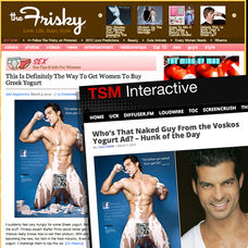 “I'd Rather Go Naked Than Get Fat” Print and Online Ad Campaign featuring Stefan Pinto