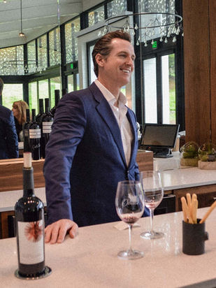 A journey through Napa's off-the-beaten-path wineries and a meeting with the California Governor, Gavin Newsom - Photos by Stefan Pinto
