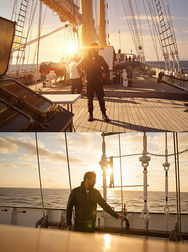 Stefan Pinto Aboard the Santa Maria Manuela