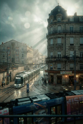 BTS and lifestyle photos; Stefan Pinto on photography assignment in the South of France.