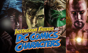 Stefan Pinto’s Second Exhibition: “Instagram Friends as DC Comics Characters”