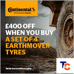 £400 off when you buy a set of 4 earthmover tyres