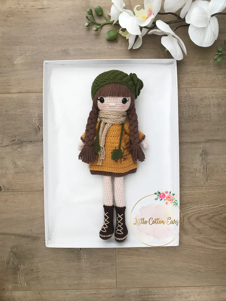 Thumbnail: Product: Little Cotton Ears Handmade Winter Snowflake Girl