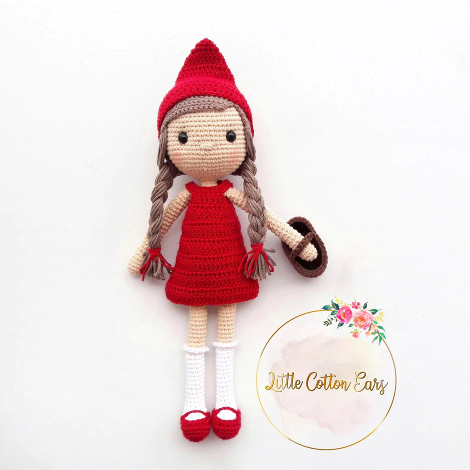 Little Cotton Ears Handmade Little Red Riding Hood | Edelweiss Floral