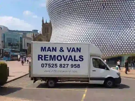 Shift It Man and Van Removals Luton Van Birmingham City Centre