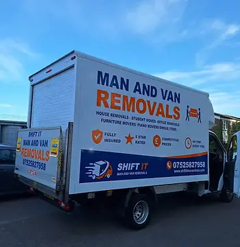 Shift It Man and Van Removals luton van in Dudley