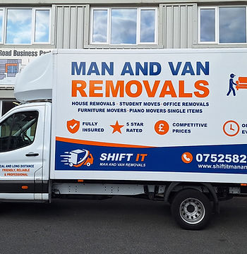 Shift It Man and Van Removals Birmingham Luton Van