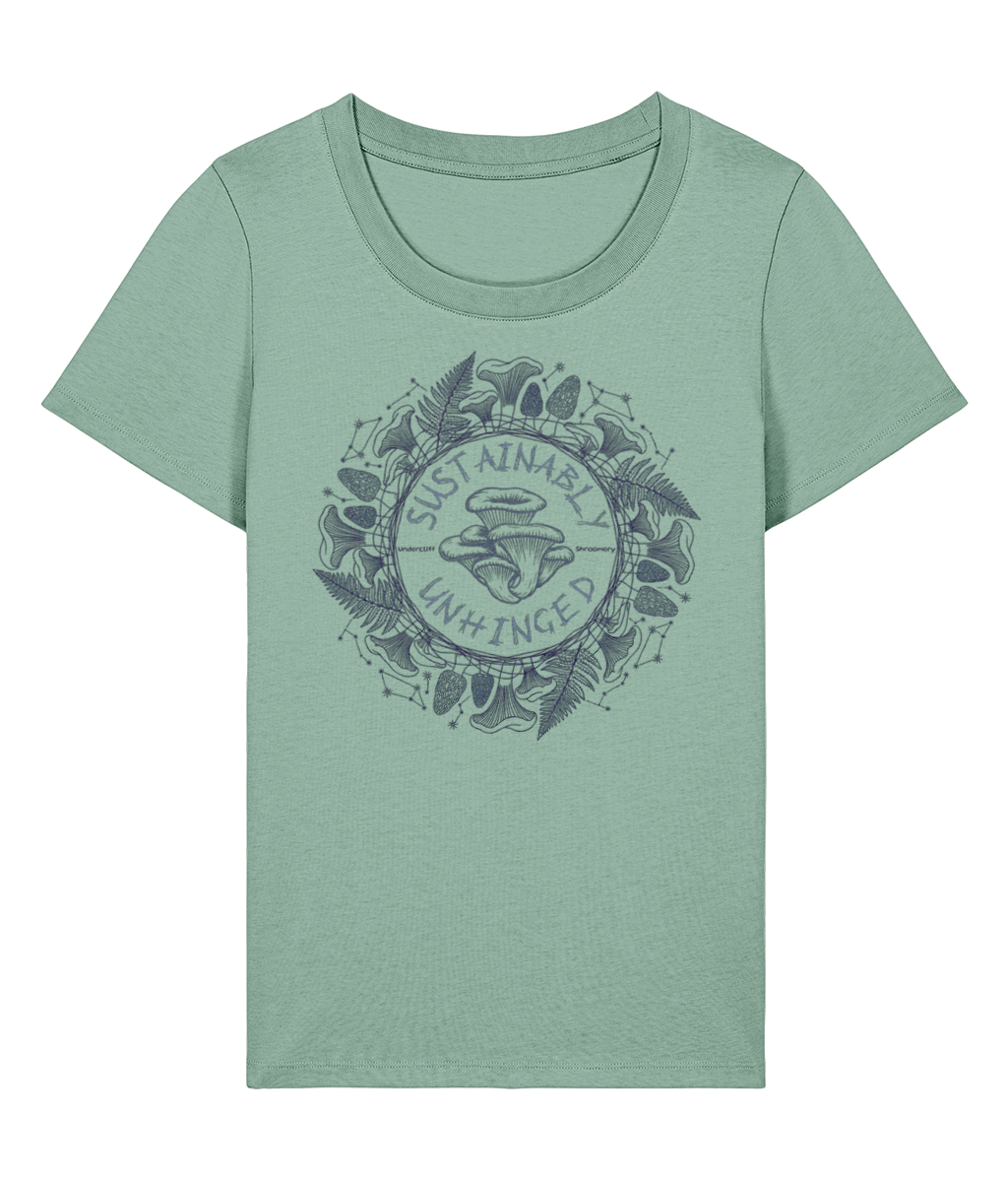 Aloe Sustainably Unhinged t-shirt