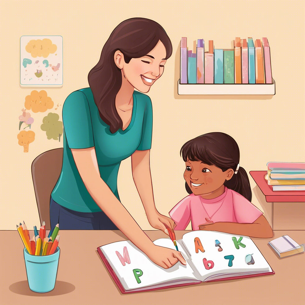 Speech articulation with phonics