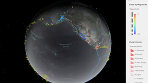 Интерактивная карта границ литосферных плит.
