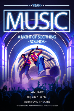 Music Poster Design