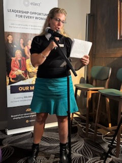 Speaking on Nature vs Nurture at the Ellect Women Networking Event