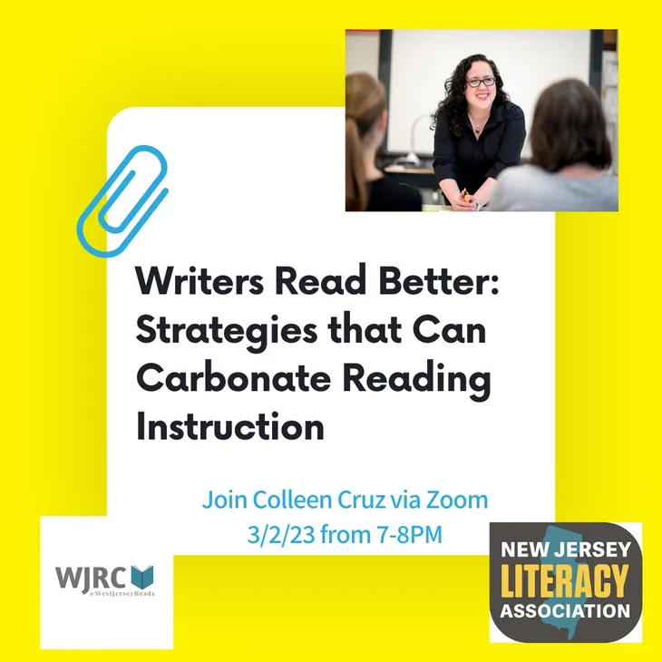 Writers Read Better: Strategies That Can Carbonate Reading Instruction