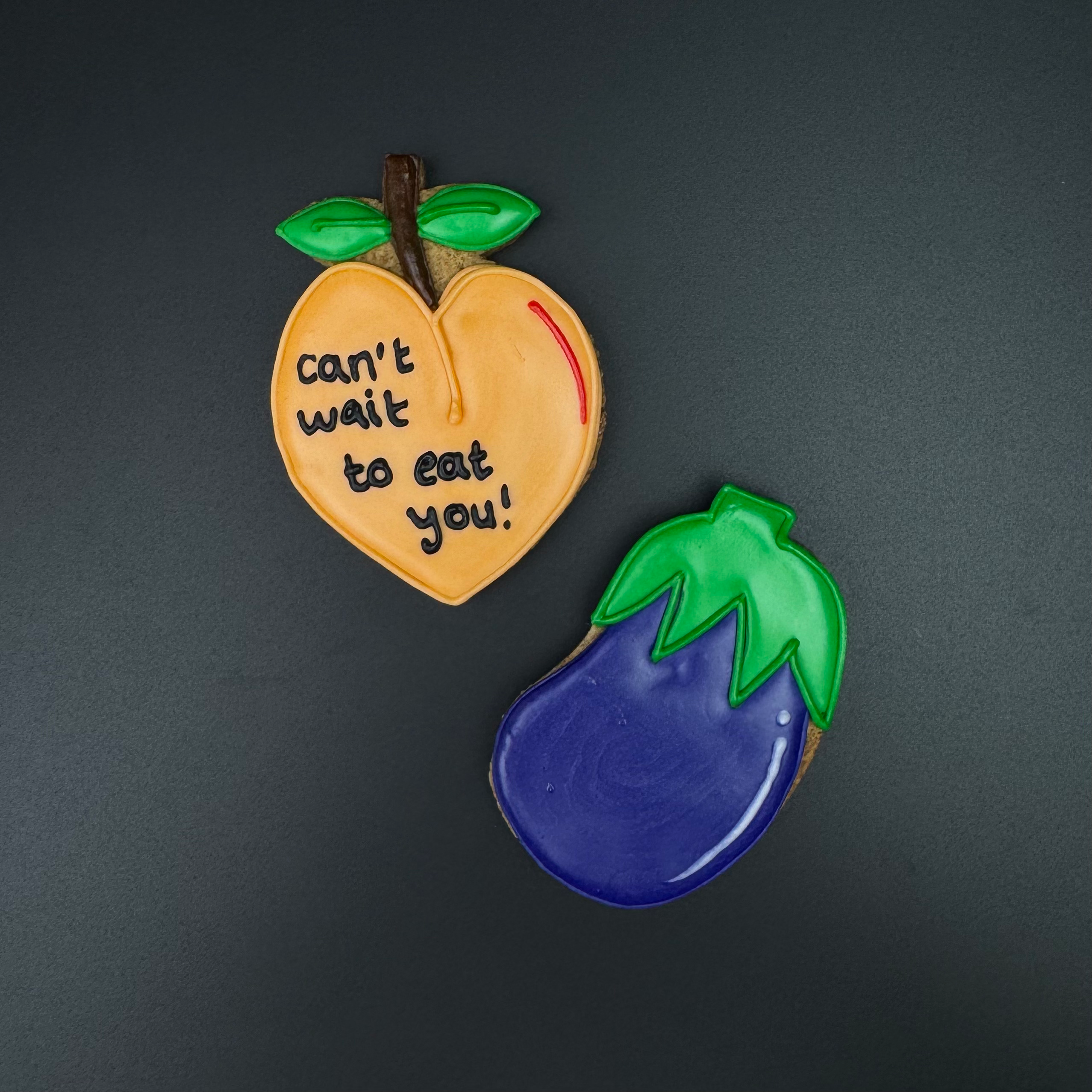 ‘Can't wait to eat you!’ Biscuits