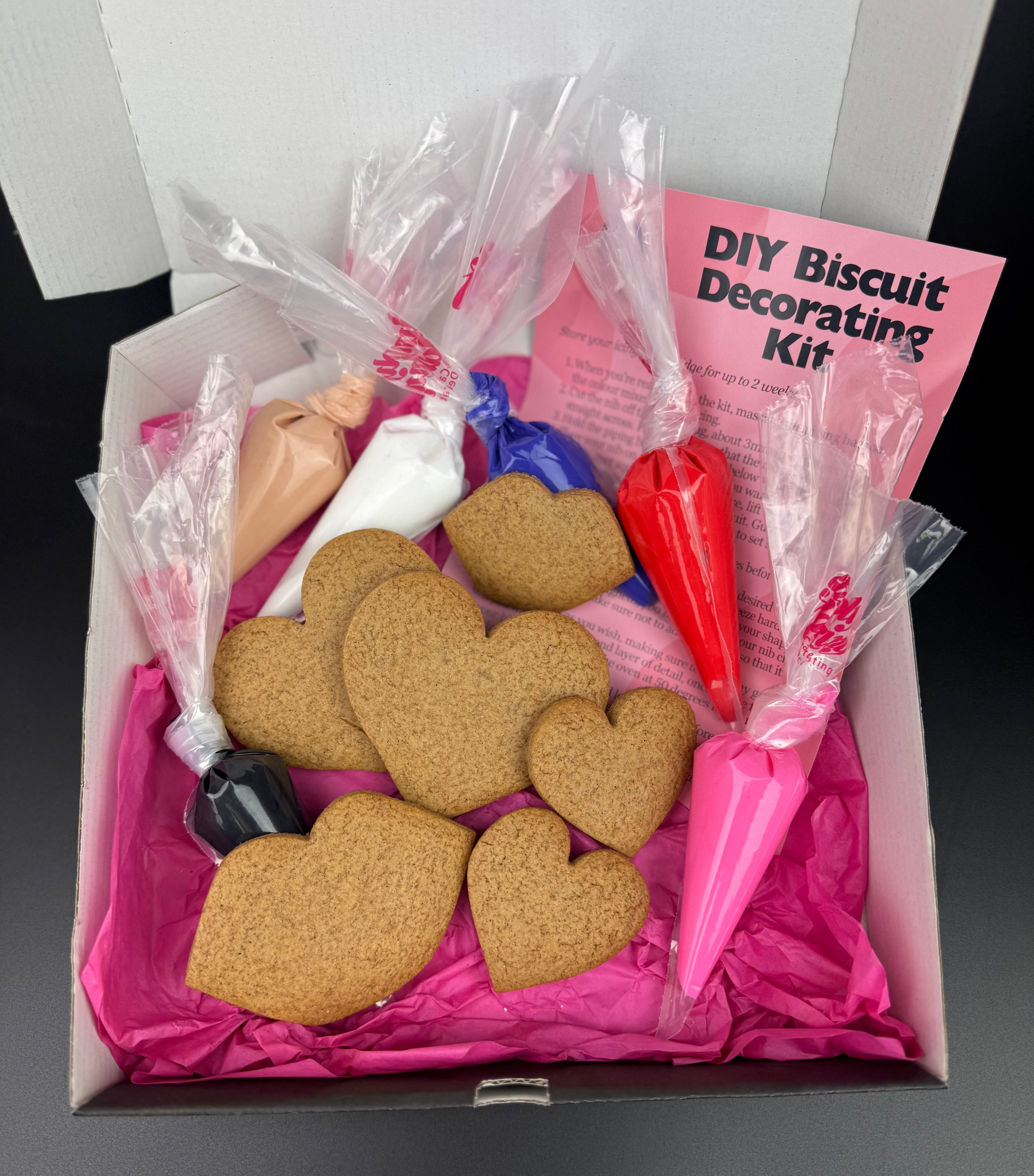 Valentine's DIY Biscuit Decorating Kit