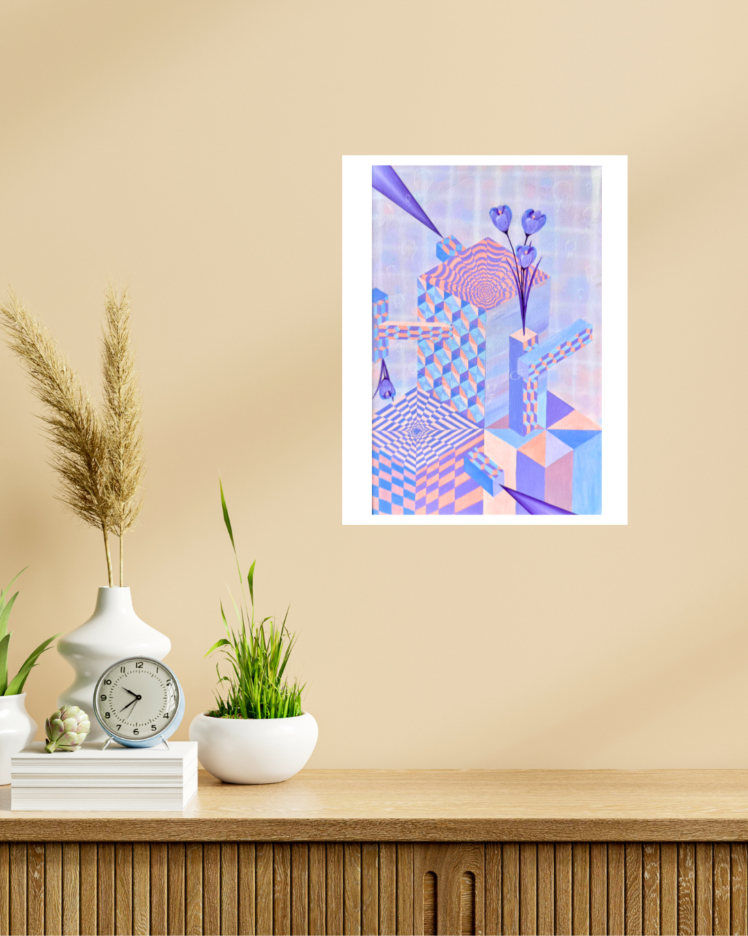 Constructed Bubbles - Print