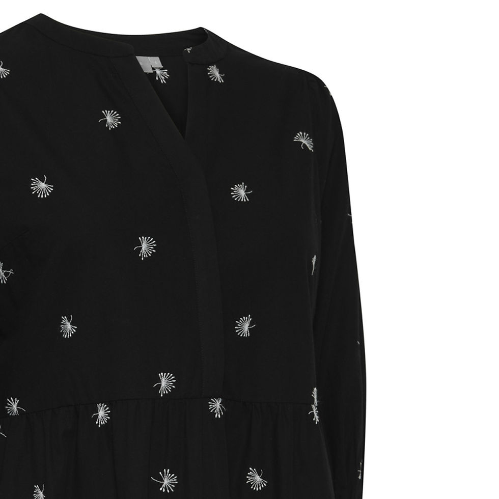 Thumbnail: FRANSA SHIRLEY DR 1 BLACK DRESS (20610918)