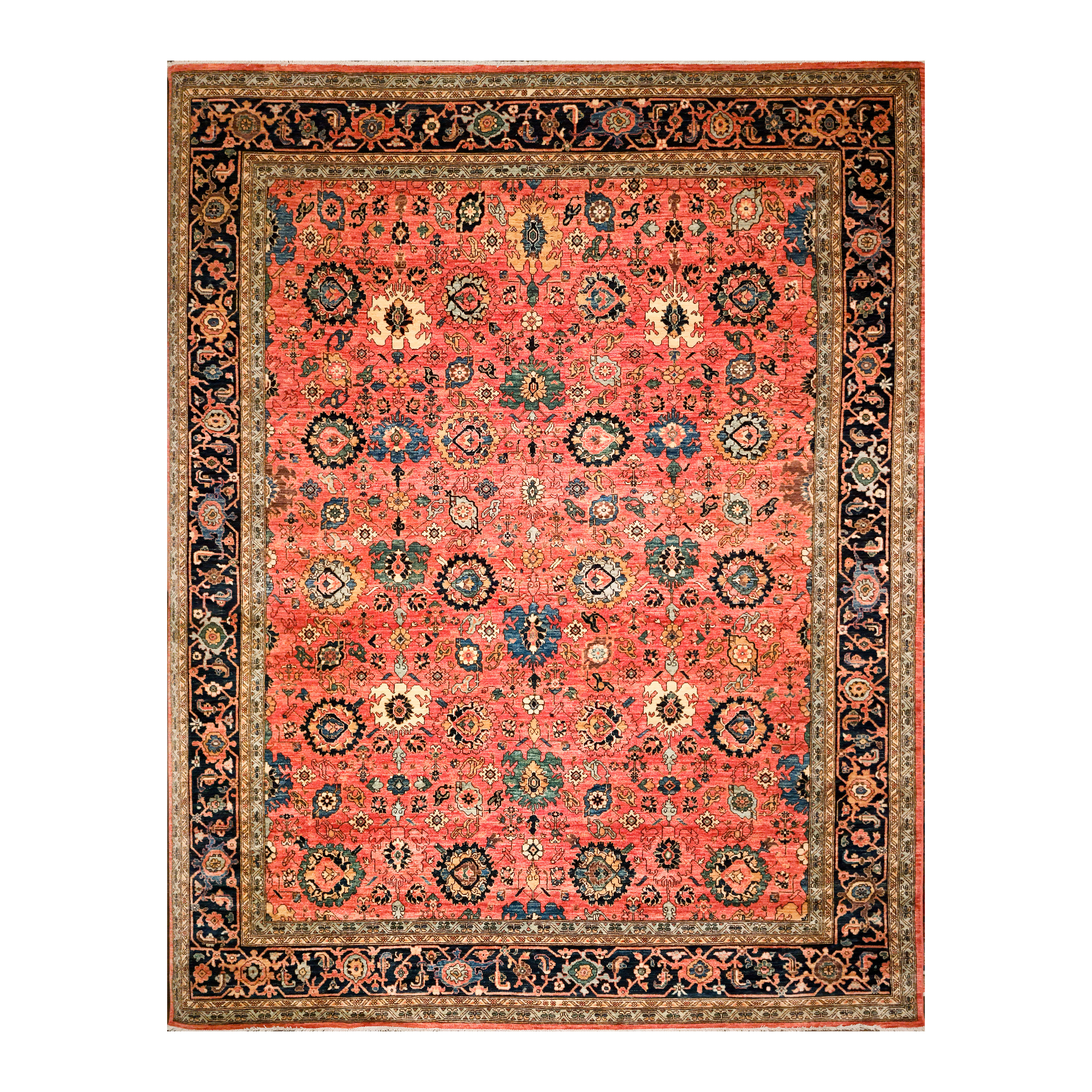 9' 2" X 11' 9" PAK  SERAPI  WOOL M0102-145