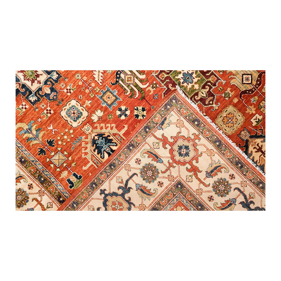 Thumbnail: 9' 4" X 12' 1" PAK  SERAPI  WOOL M0102-154
